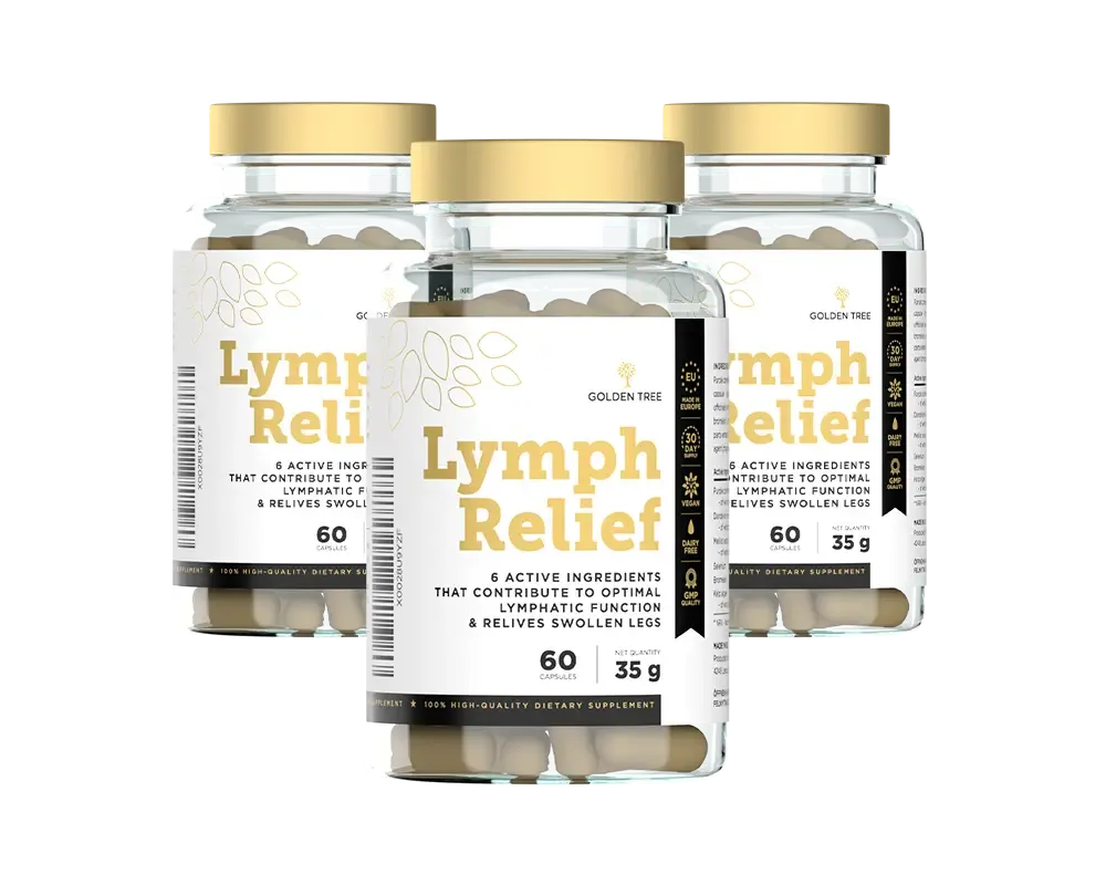 Golden Tree Lymph Relief — natürliche Formel, nach EU-Standards hergestellt